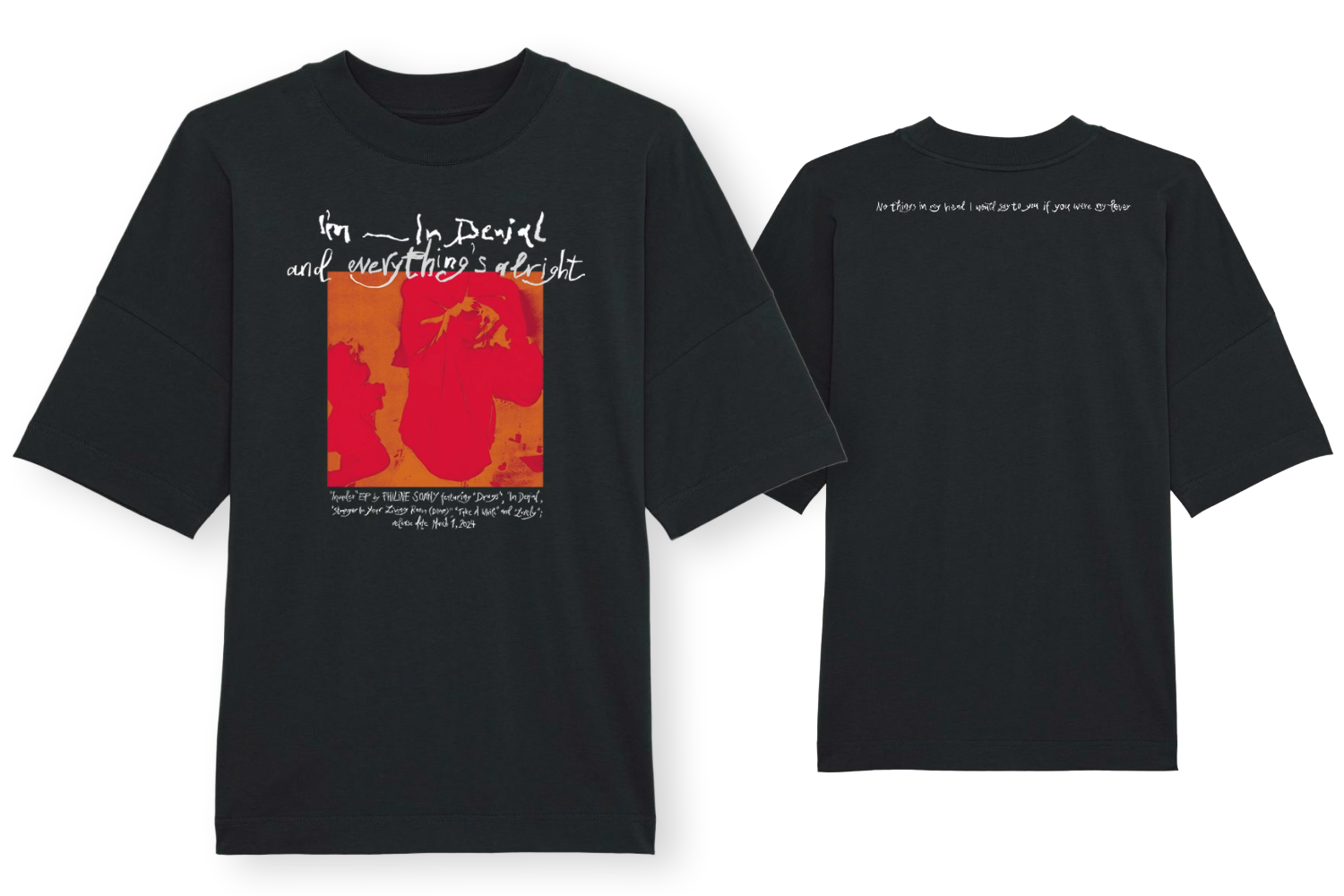  T-SHIRT IN DENIAL,  